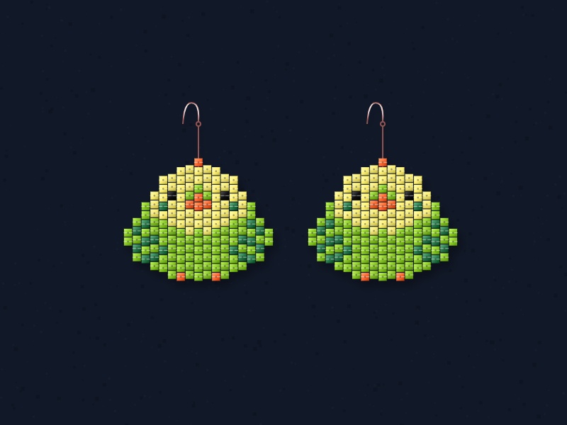 Parrot Bead Peyote Pattern (4)